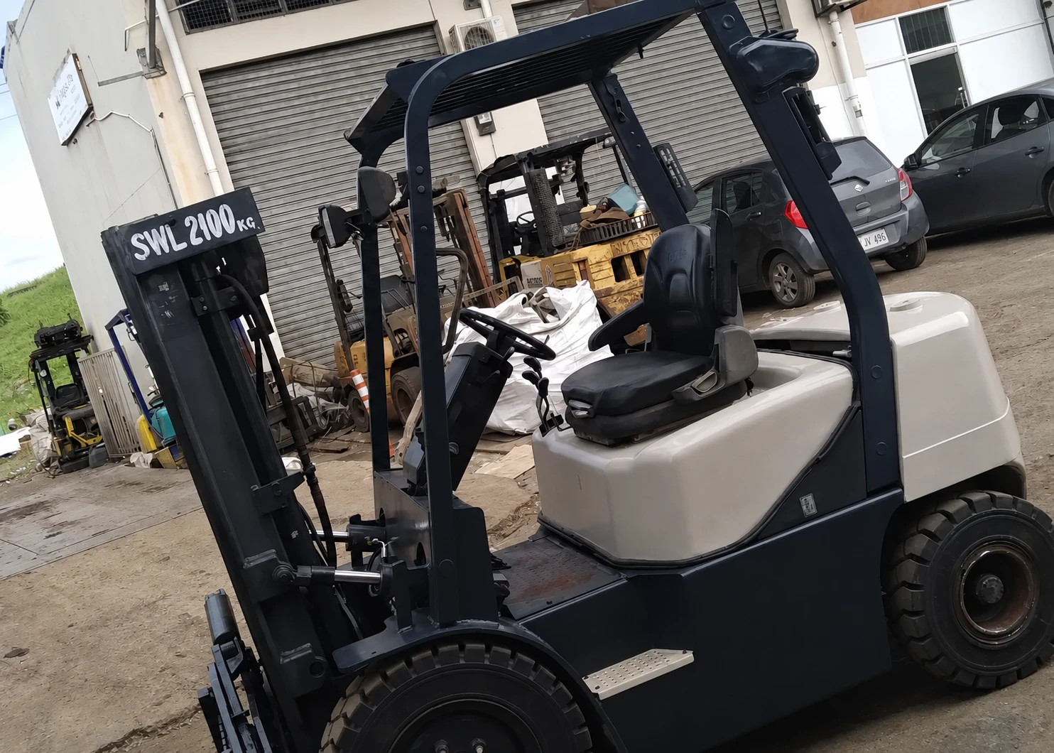 Crown forklift maintained by Mega Lifts
